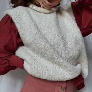 Jaggery London Handmade Alpaca Tino Vest